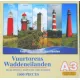 Puzzel A3 Vuurtorens Waddeneilanden 1000 stukjes